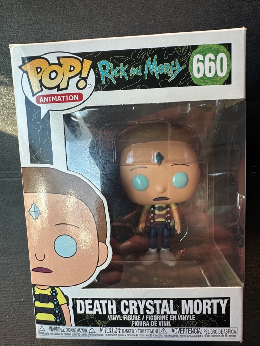 Funko Death Crystal Morty with Teal Accents new in box 660